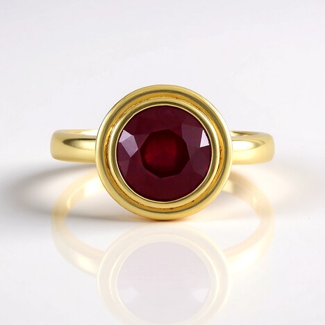 Anello in argento con Rubino del Madagascar (Ornaments by de Melo)