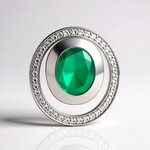 Ciondolo in argento con Agata (MONOSONO COLLECTION)