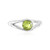 Anello in argento con Peridoto