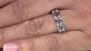 Zilveren ring met tanzanieten