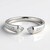 Anello in argento con Zircone (de Melo)