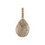 Pendentif en or et Diamant champagne I2 (de Melo Gold)