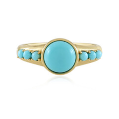 Anillo en plata con Turquesa bella durmiente (Faszination Türkis)