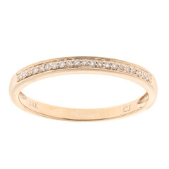 Bague en or et Diamant SI1 (H) (CIRARI)