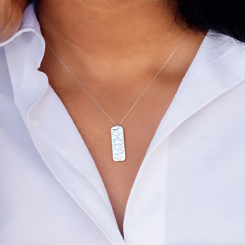 Pendentif en argent (MONOSONO COLLECTION)