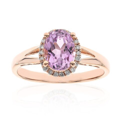 14K Patroke Kunzite Gold Ring (CIRARI)