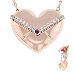 Collar en plata con Amatista