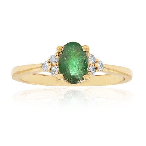 AAA-Sambia-Smaragd-Goldring