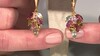 Pendientes en plata con Turmalina