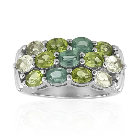 Edelstein-Silberring