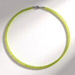 Collana in argento con Peridoto