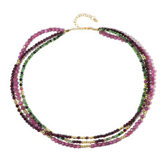 Collana in argento con Rubino Mozambico