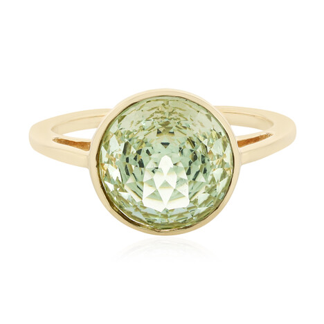 Anello in oro con Ametista Verde (PHANTASIA)