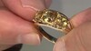 Gouden ring met een gouden beril (de Melo Gold)