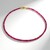 Collana in oro con Tormalina Rosa
