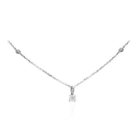 Gouden halsketting met een SI2 (H) Diamant (CIRARI)