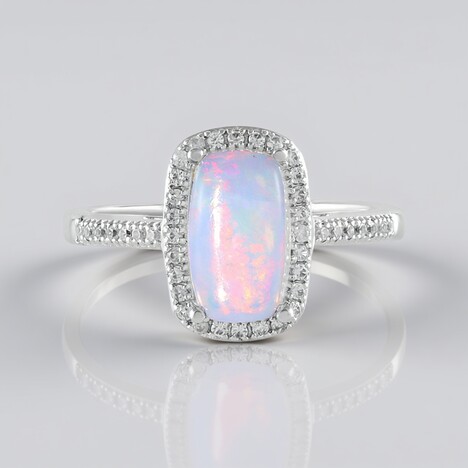 Anello in oro con Opale di Welo (SUHANA)