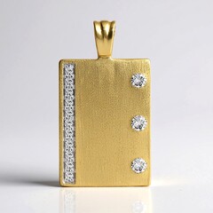 Ciondolo in oro con Diamante SI1 (G) (Annette)