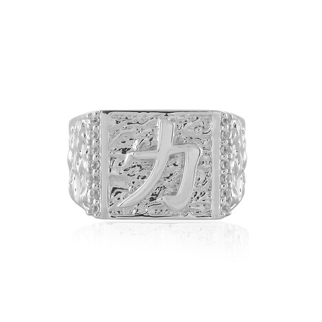 Anello in argento con Zircone - Forza