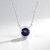 Collana in argento con Iolite