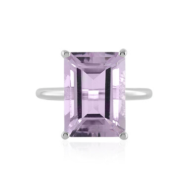 Anillo en plata con Amatista Rosa de Francia