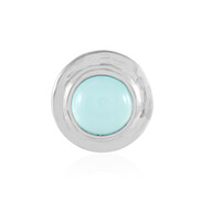 Aqua-Chalzedon-Silberanhänger (MONOSONO COLLECTION)