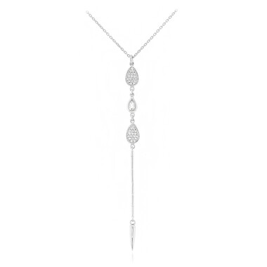 Rainbow Moonstone Silver Necklace