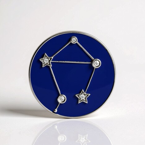 Pendentif en argent et Zircon (MONOSONO COLLECTION)