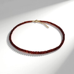 Collana in argento con Granato Essonite