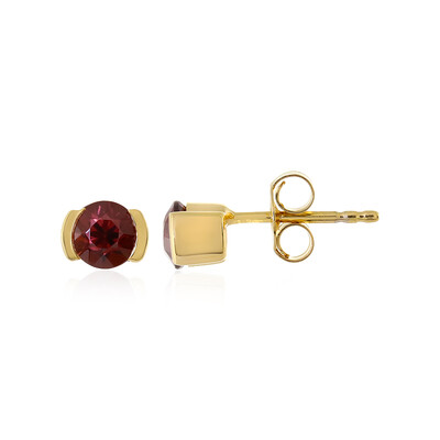 Boucles d'oreilles en argent et Zircon rose