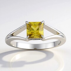Anello in argento con Sfene
