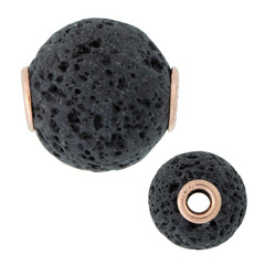 Lava-Silberanhänger