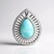 Ciondolo in argento con Larimar (MONOSONO COLLECTION)