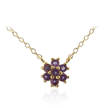 Amethyst-Silbercollier