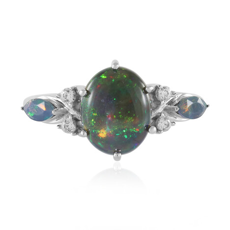 Mezezo Opal Silver Ring