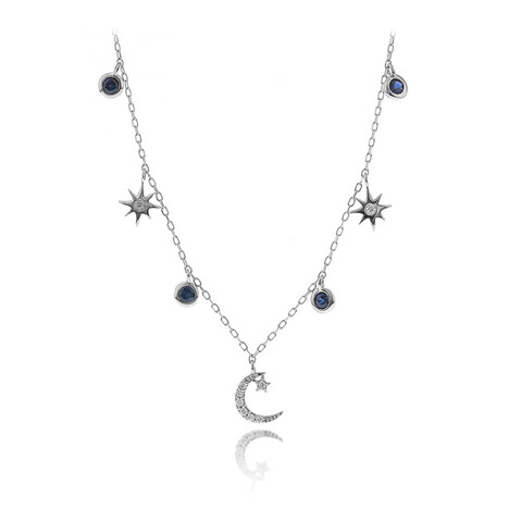 Collier en or et Saphir de Ceylan (CIRARI)