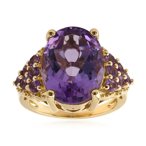 Anillo en plata con Amatista