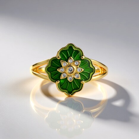 Anello in argento con Zircone