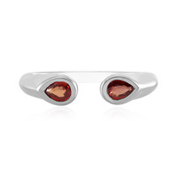 Zilveren ring met Tanzania robijnen (Adela Silber)