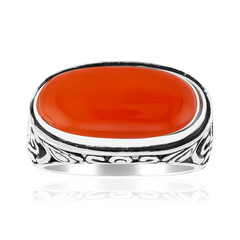 Anillo en plata con Cornalina (Jones Lee)