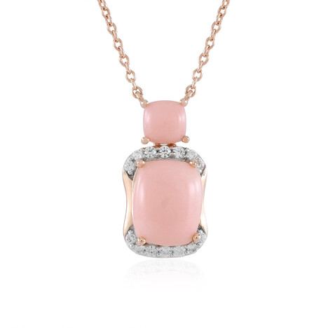 Collana in argento con Opale Rosa (Adela Silber)