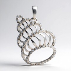 Ciondolo in argento con Zircone