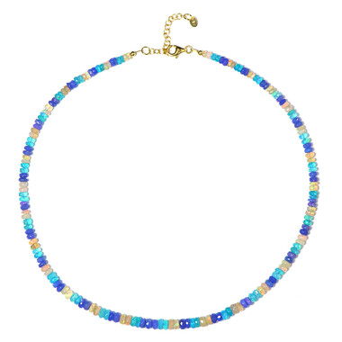 Collana in argento con Opale di Welo