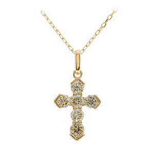 Collier en or et Diamant fancy SI2 (CIRARI)