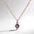 Collana in oro con Zaffiro Rosa (CIRARI)
