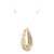 SI2 Fancy-Brillant-Goldhalskette (CIRARI)