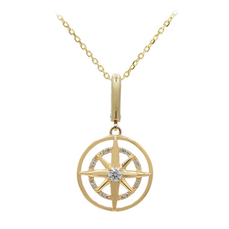 Gouden halsketting met een SI2 (H) Diamant (CIRARI)