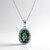 Collana in argento con Quarzo Mistico