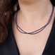 Collana in argento con Ematite Mistica