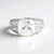 Anello in argento con Quarzo Bianco (Ornaments by de Melo)